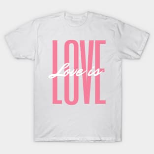 Love is love - Dark T-Shirt